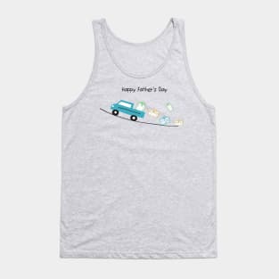 Happy Father's Day 4 Tank Top